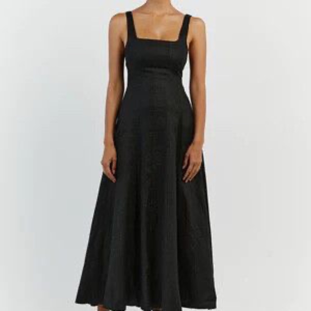 Dissh Milahn Linen Midi Dress